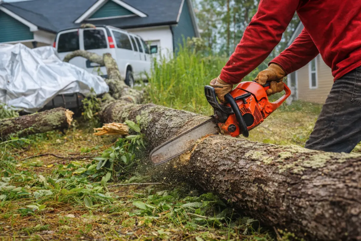 Storm Damage Clean-Up 1